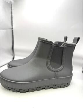 Sperry Torrent Grey Women's Ankle Rain Boots Size 6M